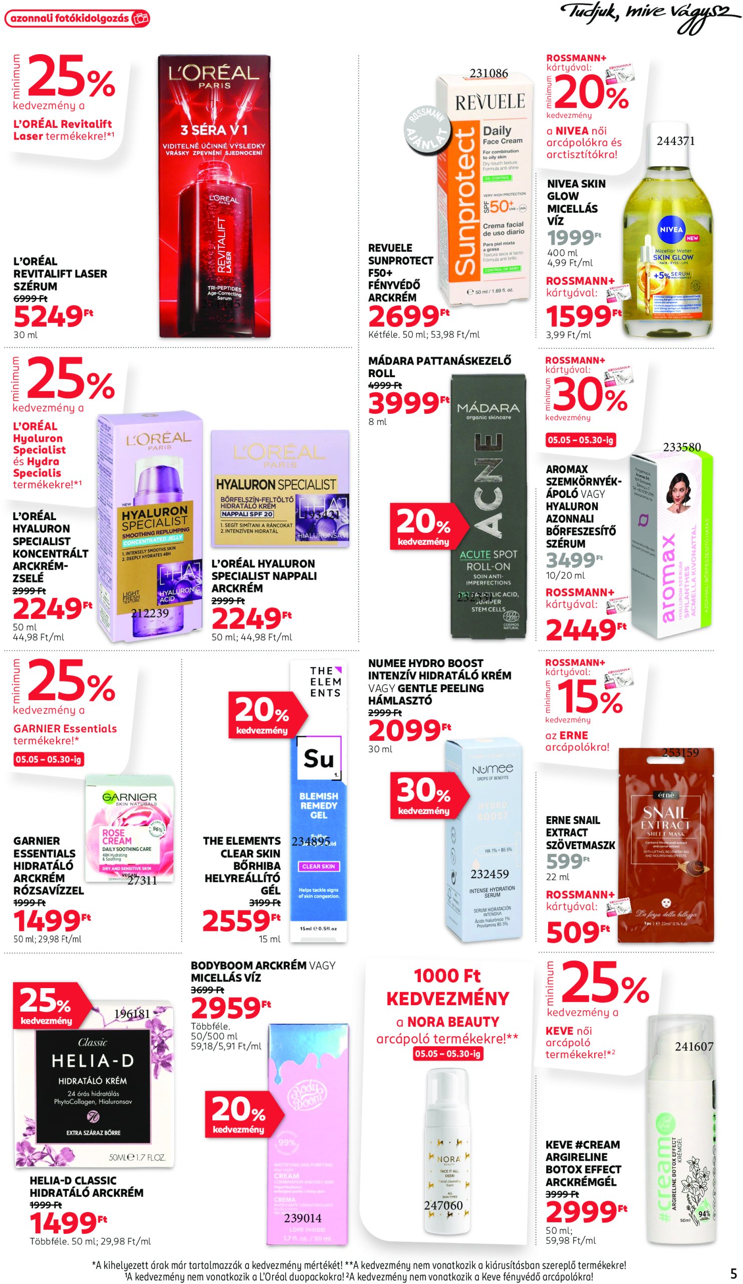 rossmann - Rossmann akciós újság, érvényes 05.19. - 05.30. - page: 5