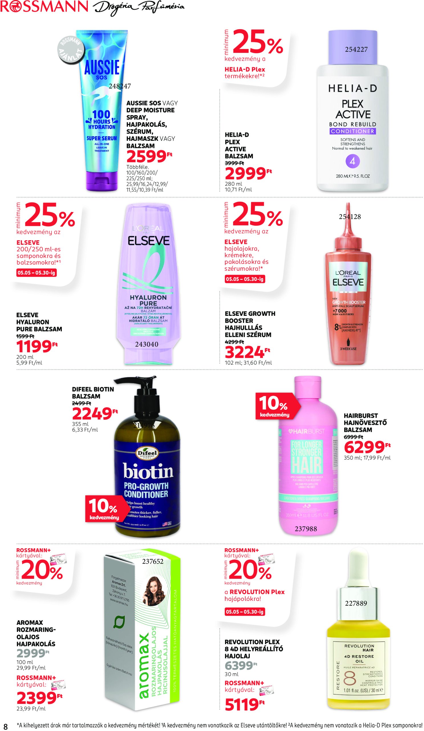 rossmann - Rossmann akciós újság, érvényes 05.19. - 05.30. - page: 8