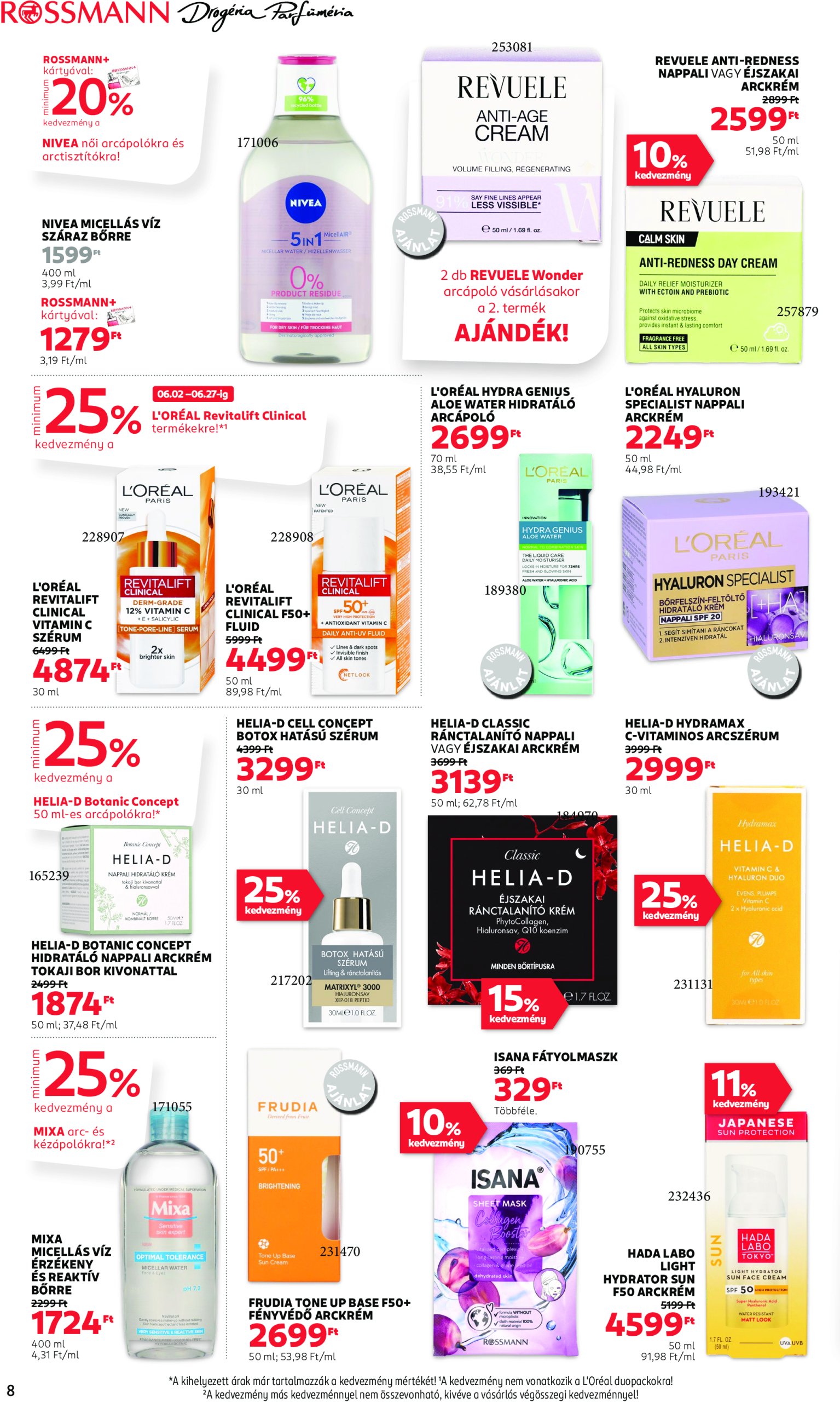 rossmann - Rossmann akciós újság, érvényes 06.02. - 06.13. - page: 8 rossmann - Rossmann akciós újság, érvényes 06.02. - 06.13. - page: 8