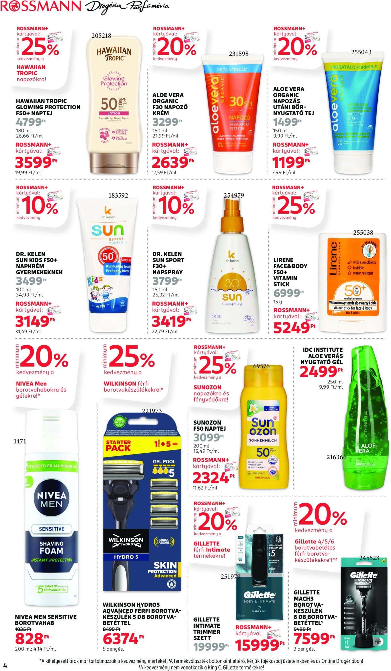 rossmann - Rossmann akciós újság, érvényes 06.02. - 06.13. - page: 4 rossmann - Rossmann akciós újság, érvényes 06.02. - 06.13. - page: 4