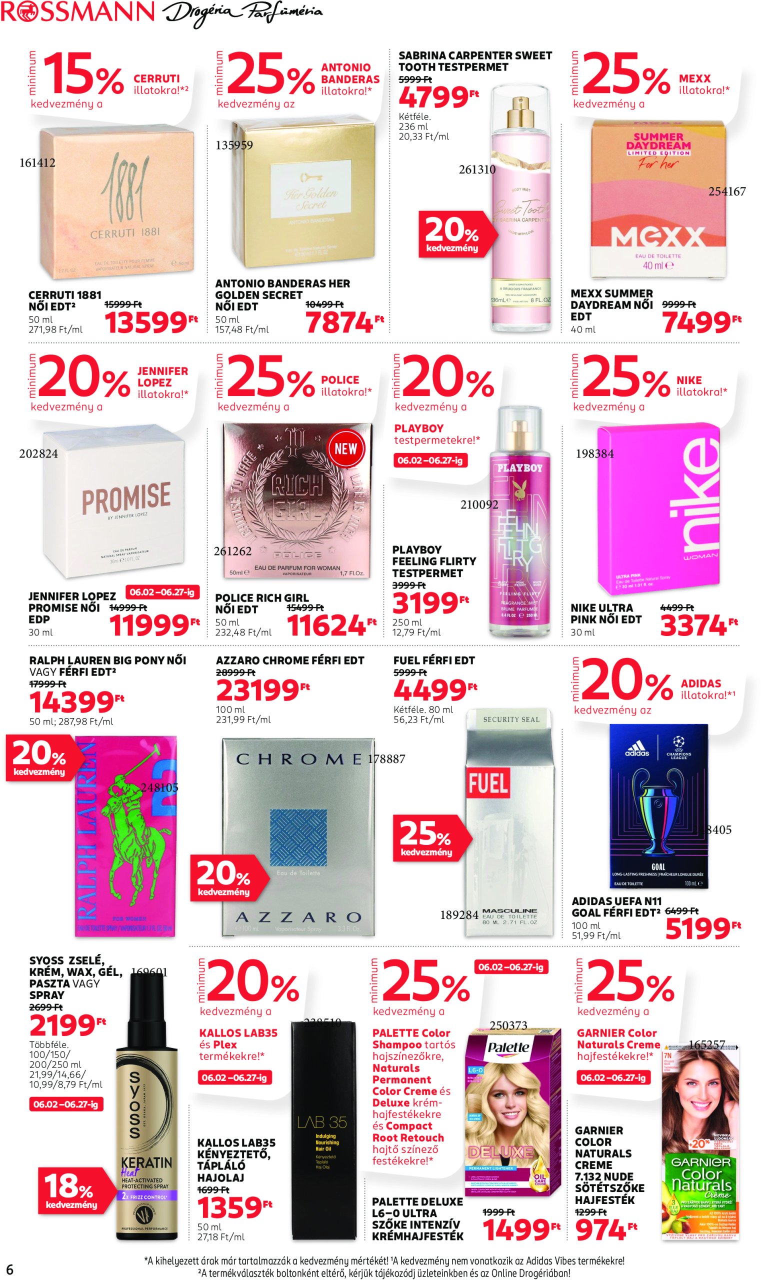 rossmann - Rossmann akciós újság, érvényes 06.02. - 06.13. - page: 6 rossmann - Rossmann akciós újság, érvényes 06.02. - 06.13. - page: 6
