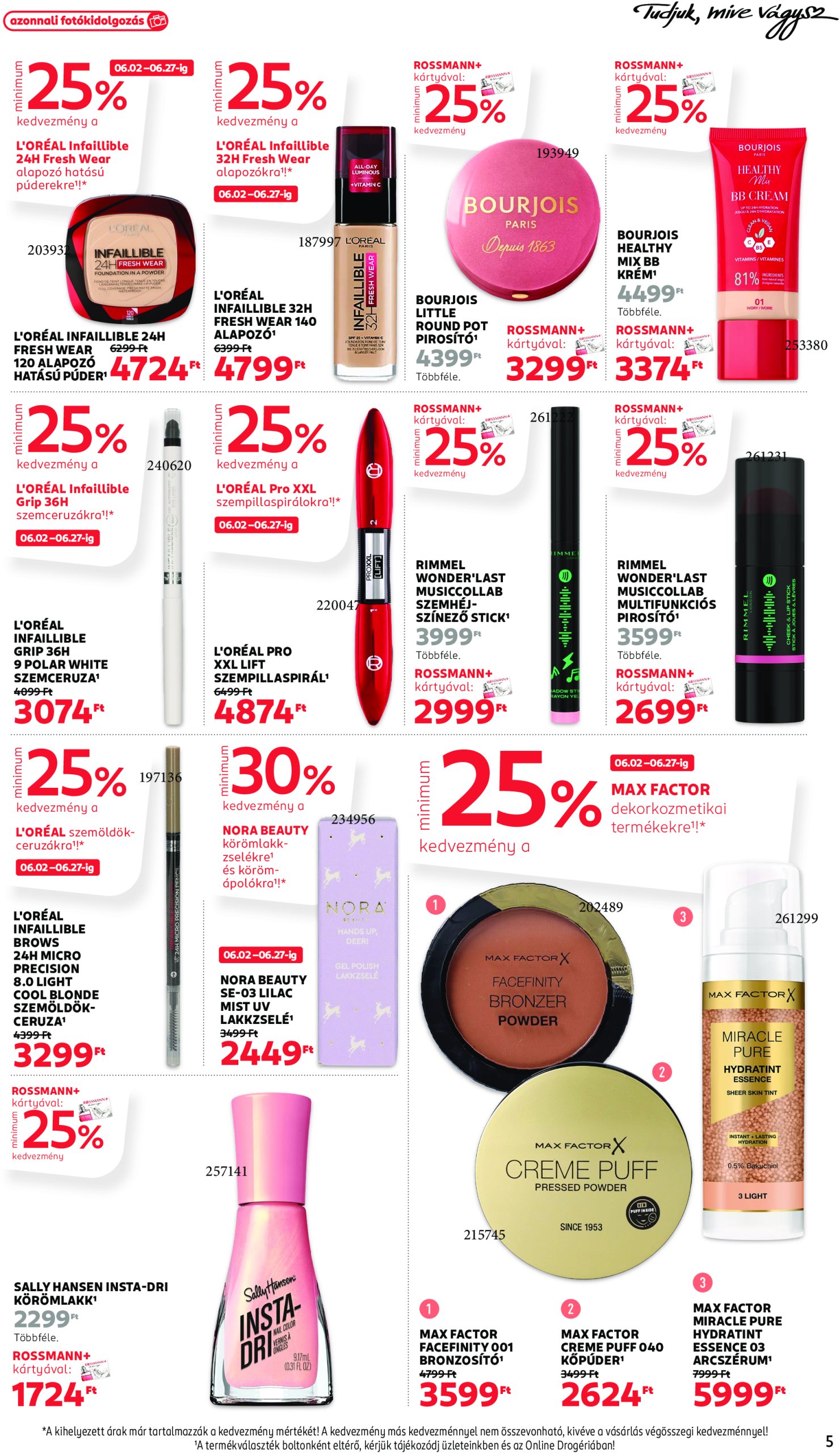 rossmann - Rossmann akciós újság, érvényes 06.02. - 06.13. - page: 5 rossmann - Rossmann akciós újság, érvényes 06.02. - 06.13. - page: 5