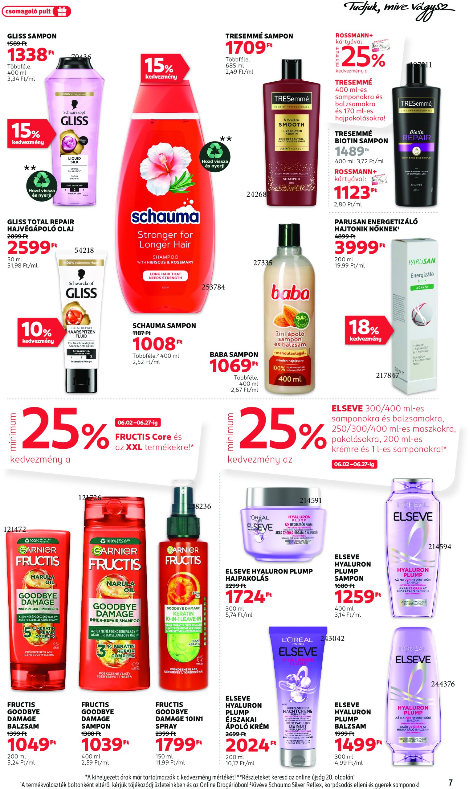 rossmann - Rossmann akciós újság, érvényes 06.02. - 06.13. - page: 7 rossmann - Rossmann akciós újság, érvényes 06.02. - 06.13. - page: 7