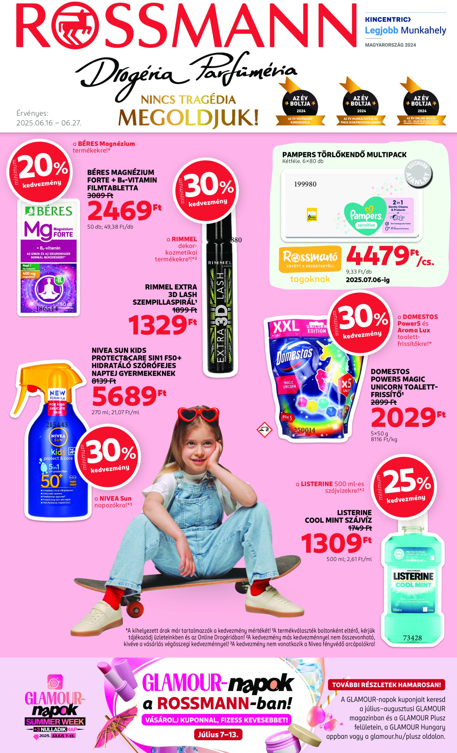 rossmann - Rossmann akciós újság, érvényes 06.16. - 06.27. - page: 1