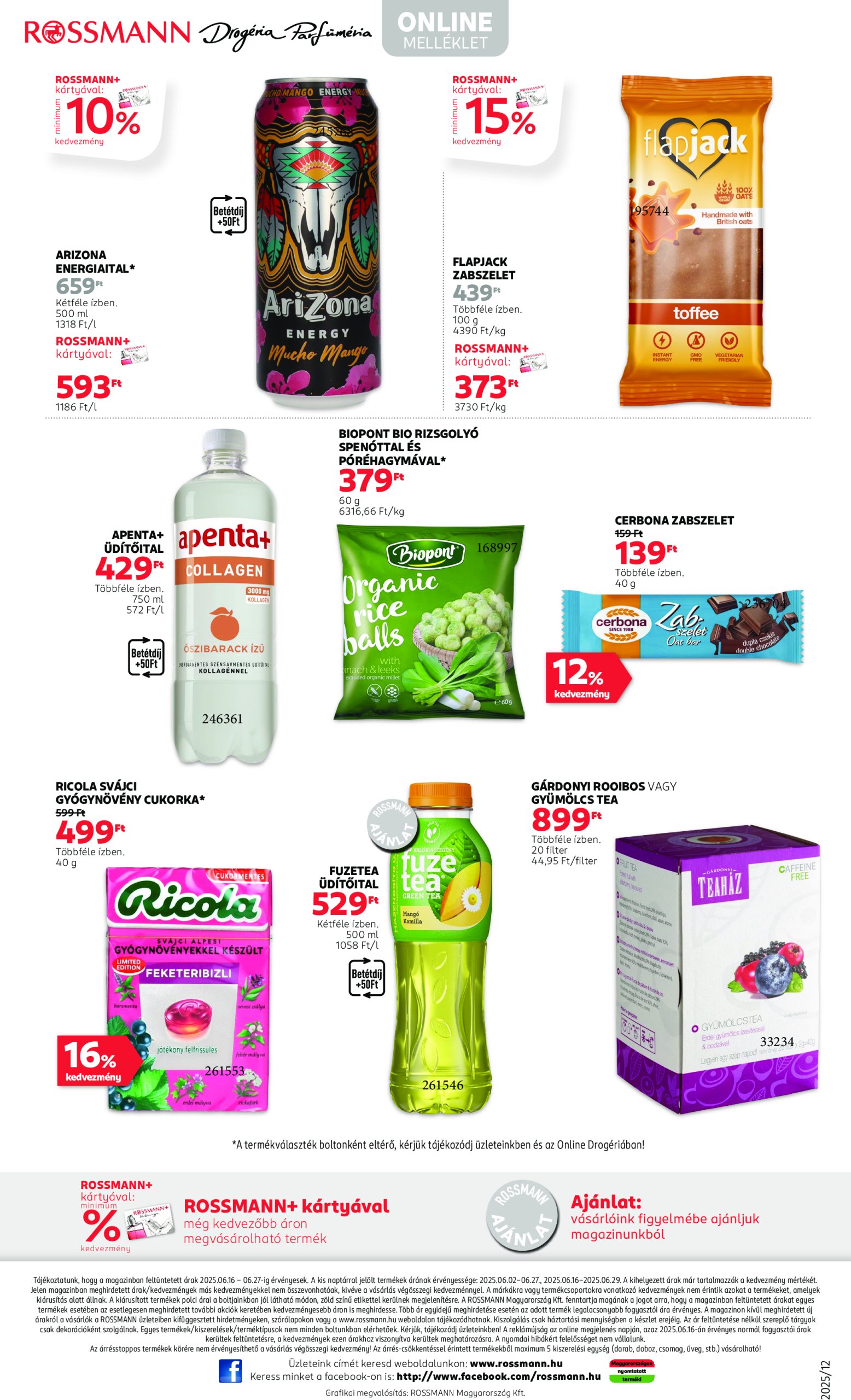 rossmann - Rossmann akciós újság, érvényes 06.16. - 06.27. - page: 36