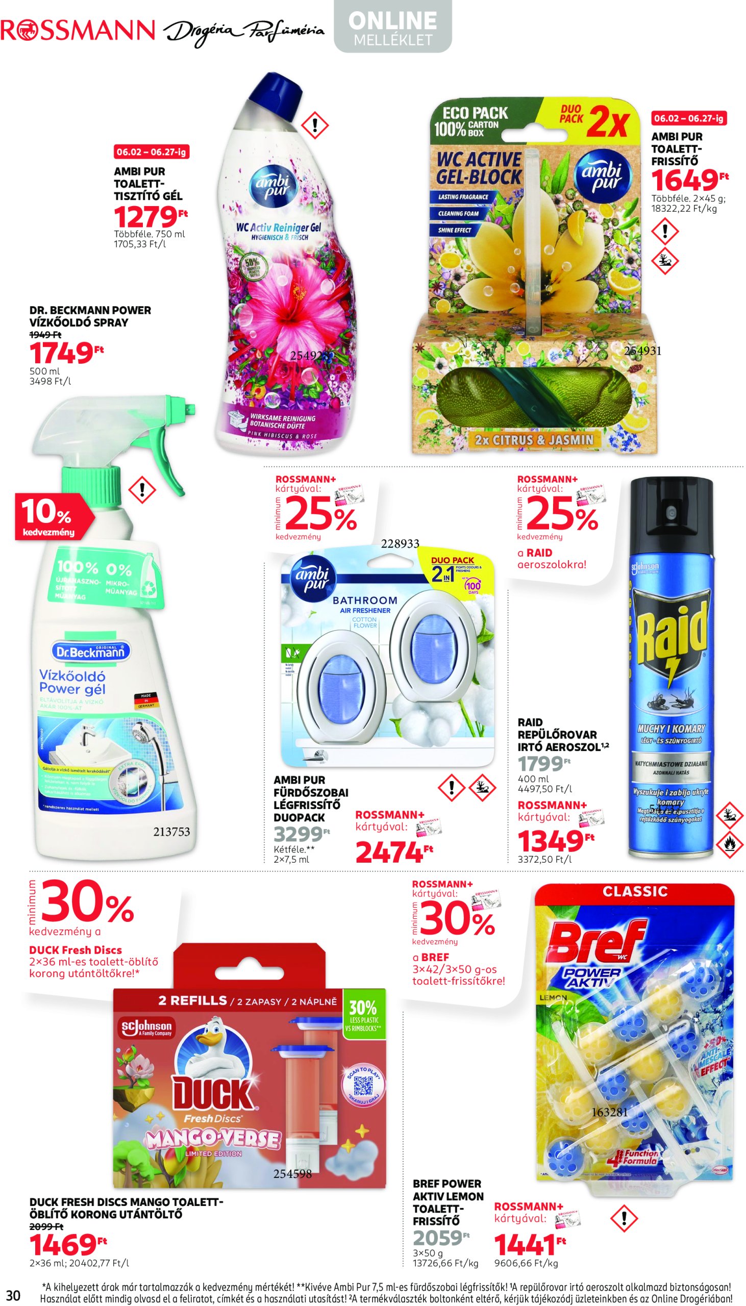 rossmann - Rossmann akciós újság, érvényes 06.16. - 06.27. - page: 32
