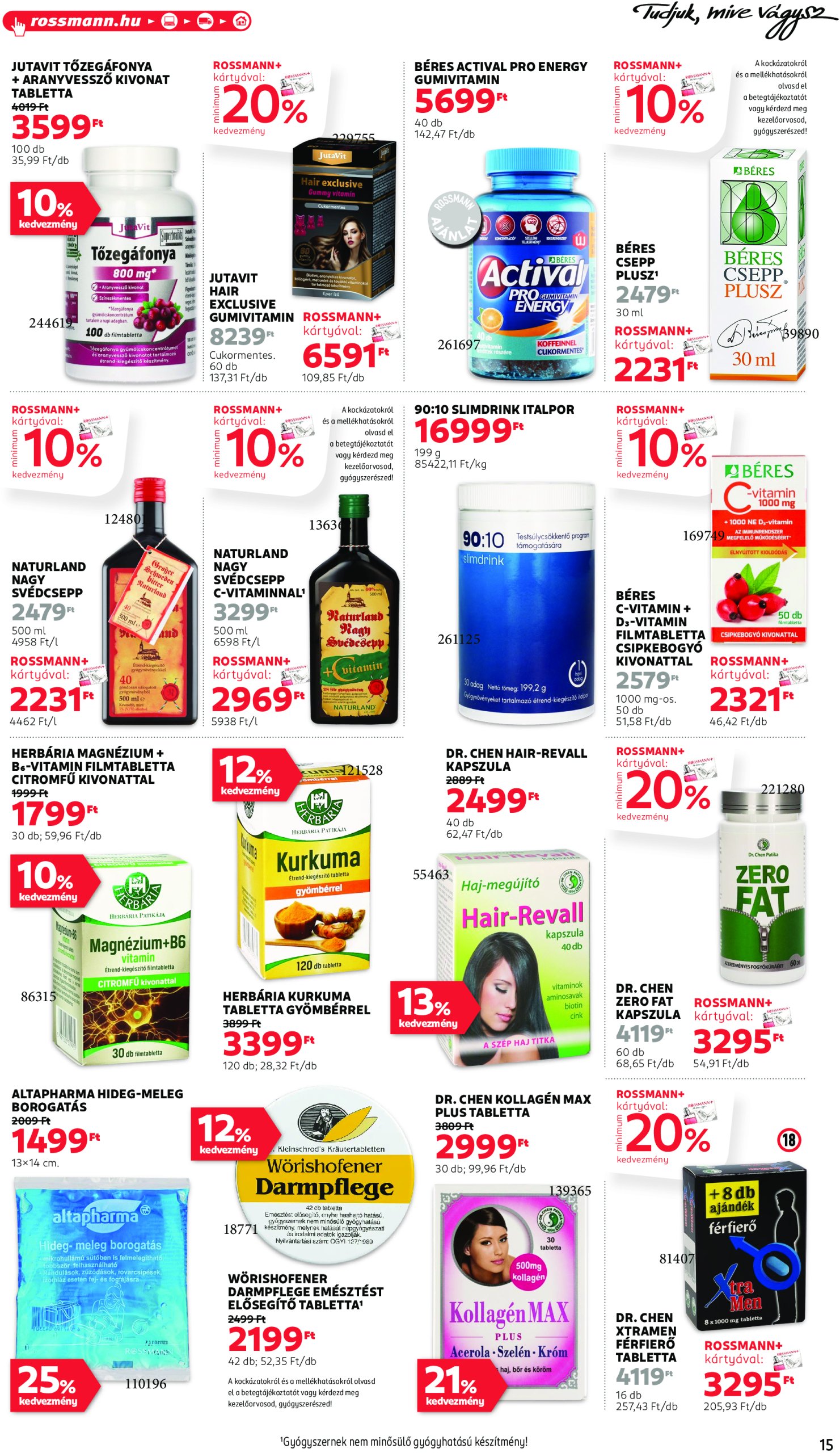rossmann - Rossmann akciós újság, érvényes 06.30. - 07.11. - page: 17