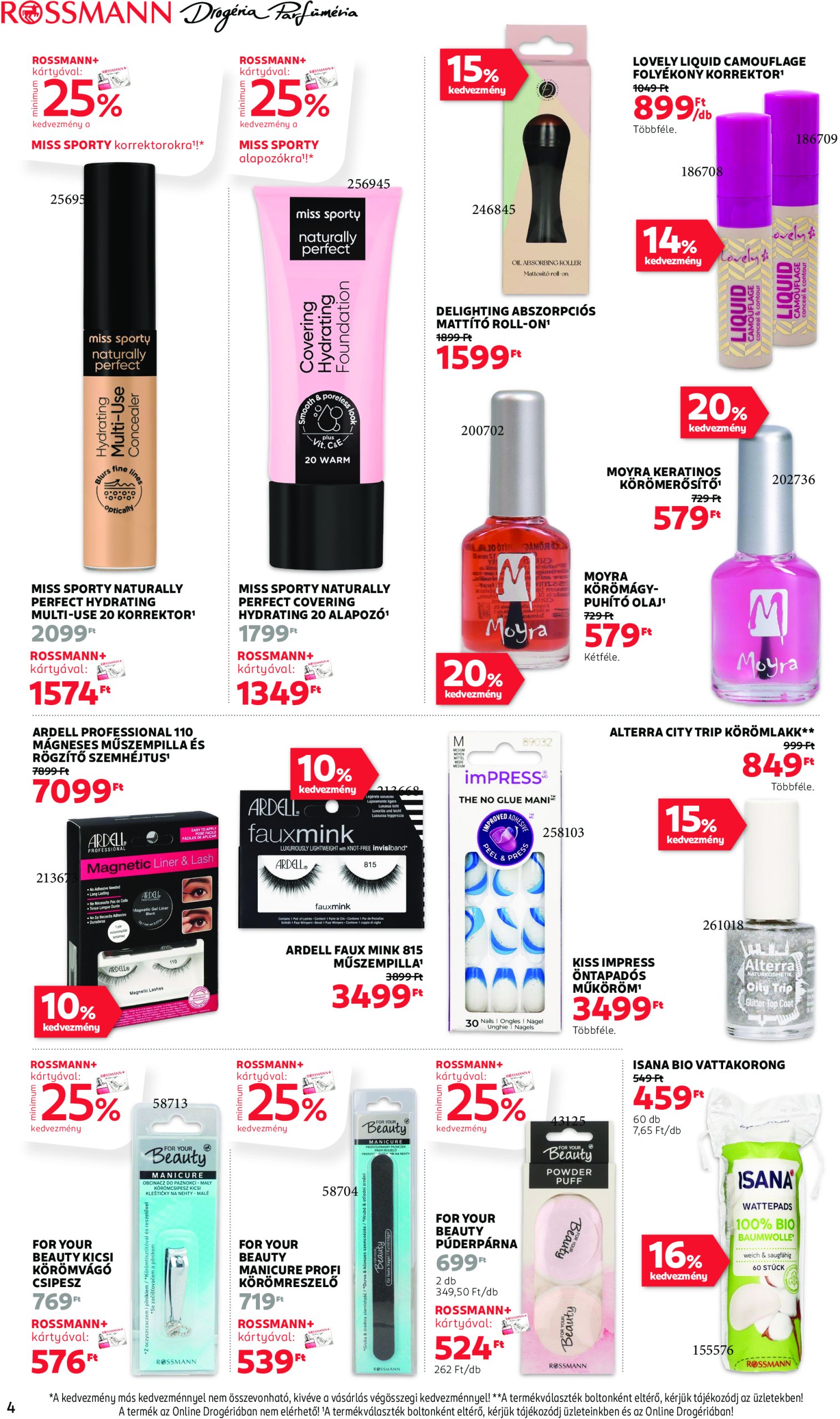 rossmann - Rossmann akciós újság, érvényes 06.30. - 07.11. - page: 4
