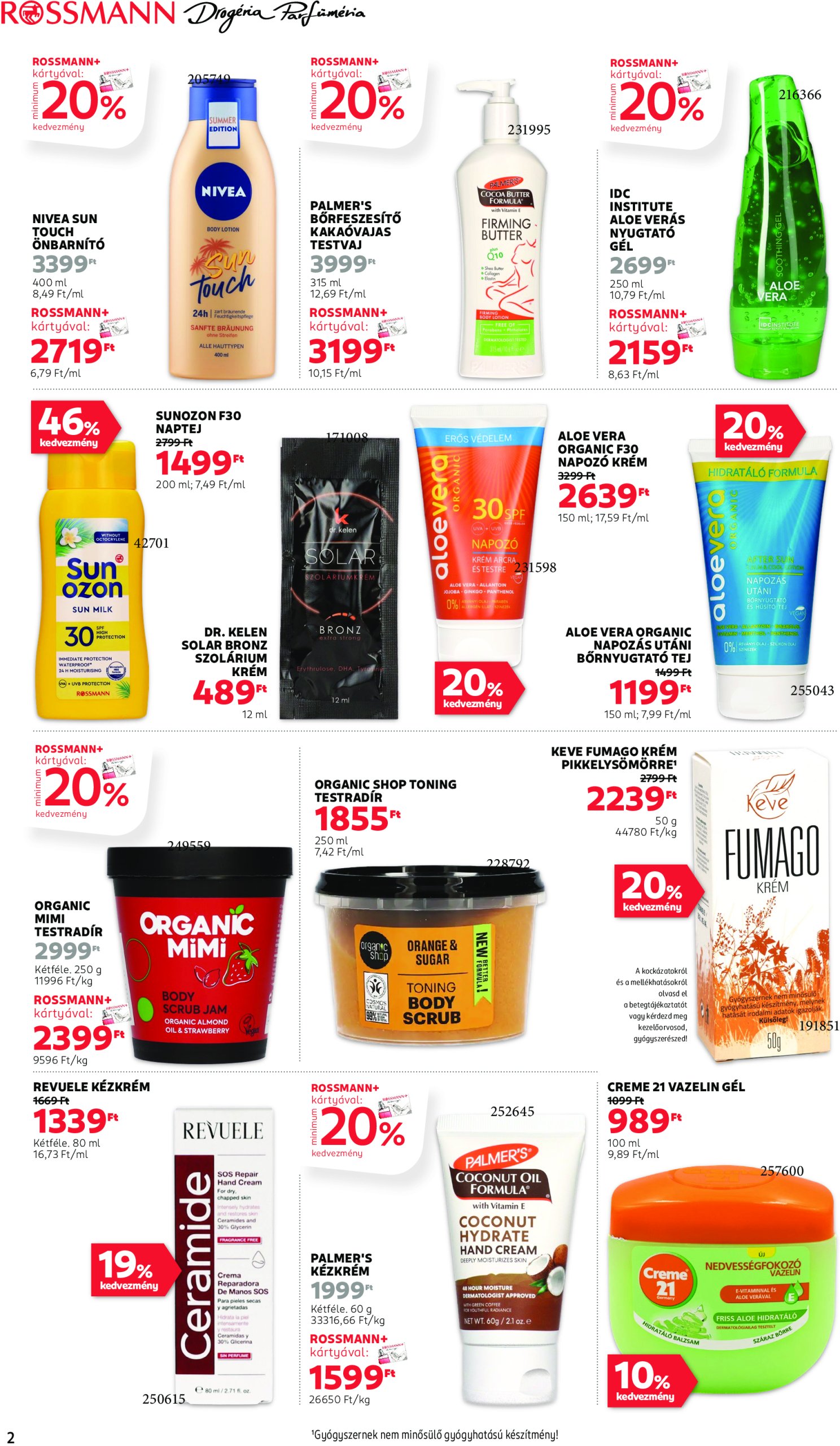 rossmann - Rossmann akciós újság, érvényes 06.30. - 07.11. - page: 2