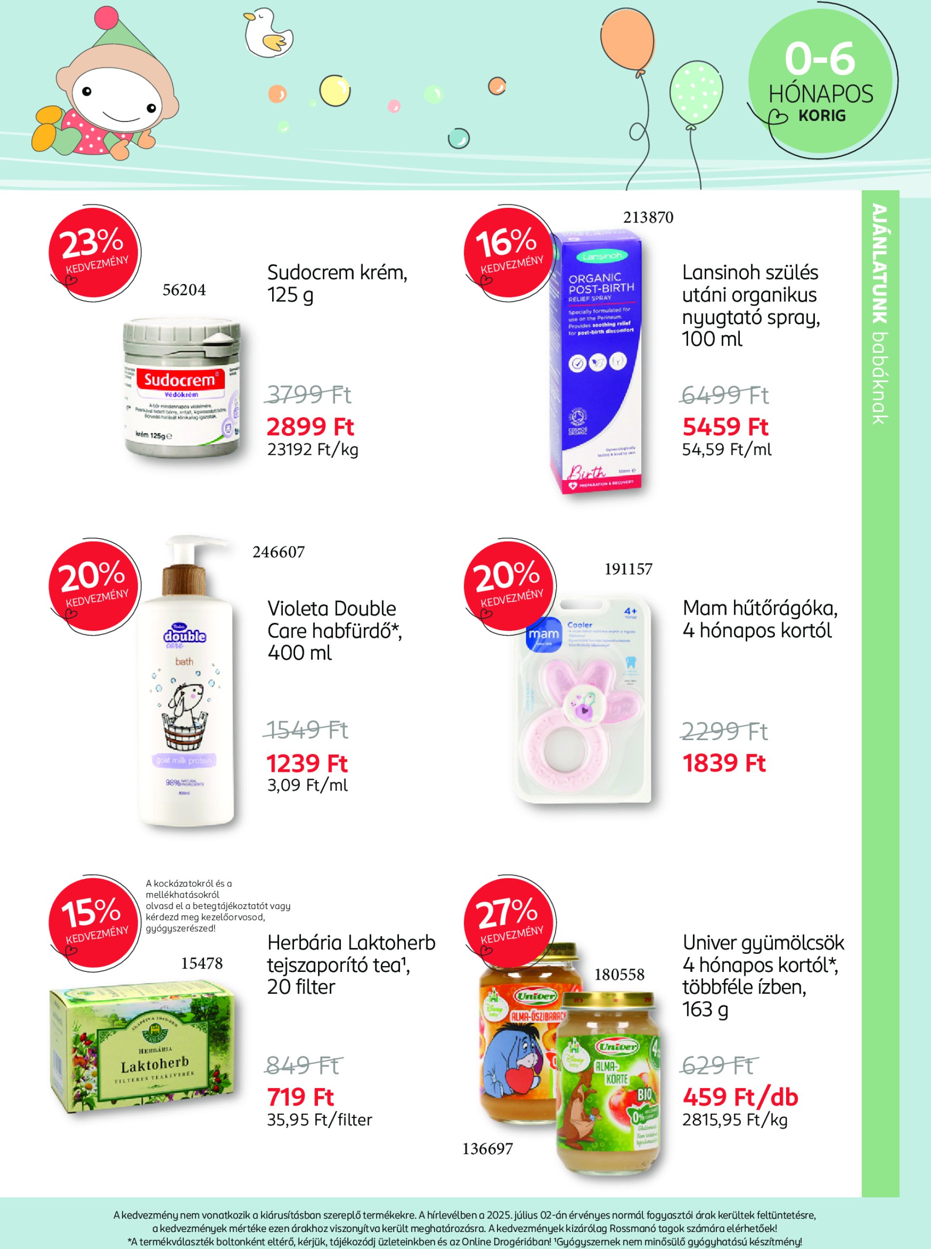 rossmann - Rossmann akciós újság, érvényes 07.07. - 08.03. - page: 7