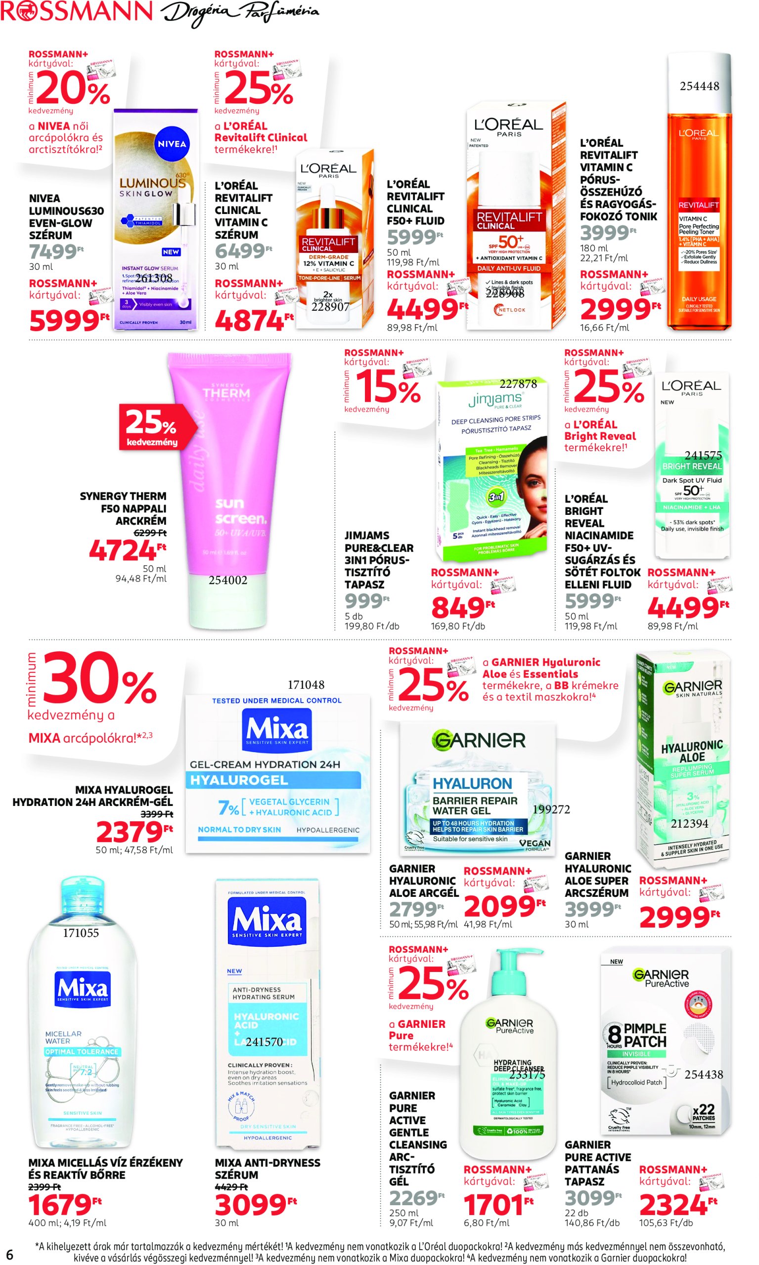 rossmann - Rossmann akciós újság, érvényes 07.14. - 07.25. - page: 6