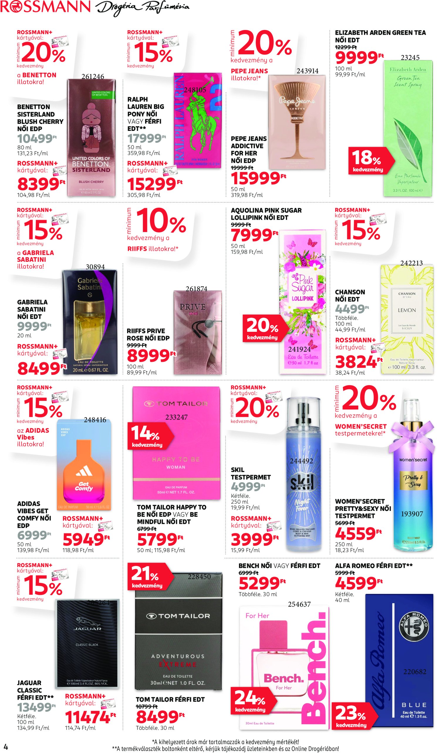 rossmann - Rossmann akciós újság, érvényes 07.14. - 07.25. - page: 4