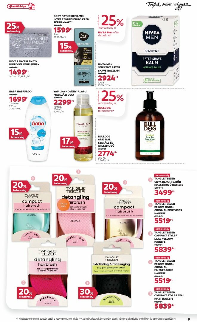 rossmann - Rossmann akciós újság, érvényes 08.11. - 08.22. - page: 9
