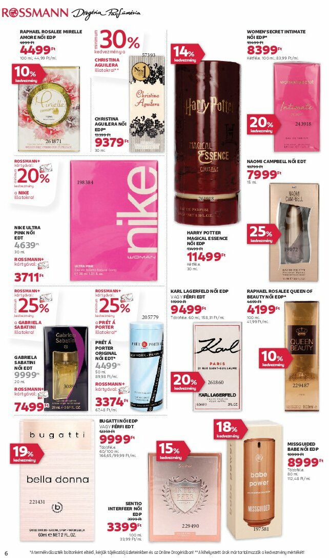 rossmann - Rossmann akciós újság, érvényes 08.11. - 08.22. - page: 6