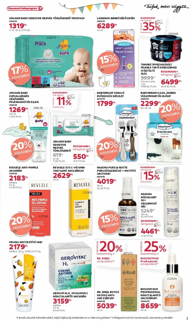 rossmann - Rossmann akciós újság, érvényes 08.11. - 08.22. - page: 3