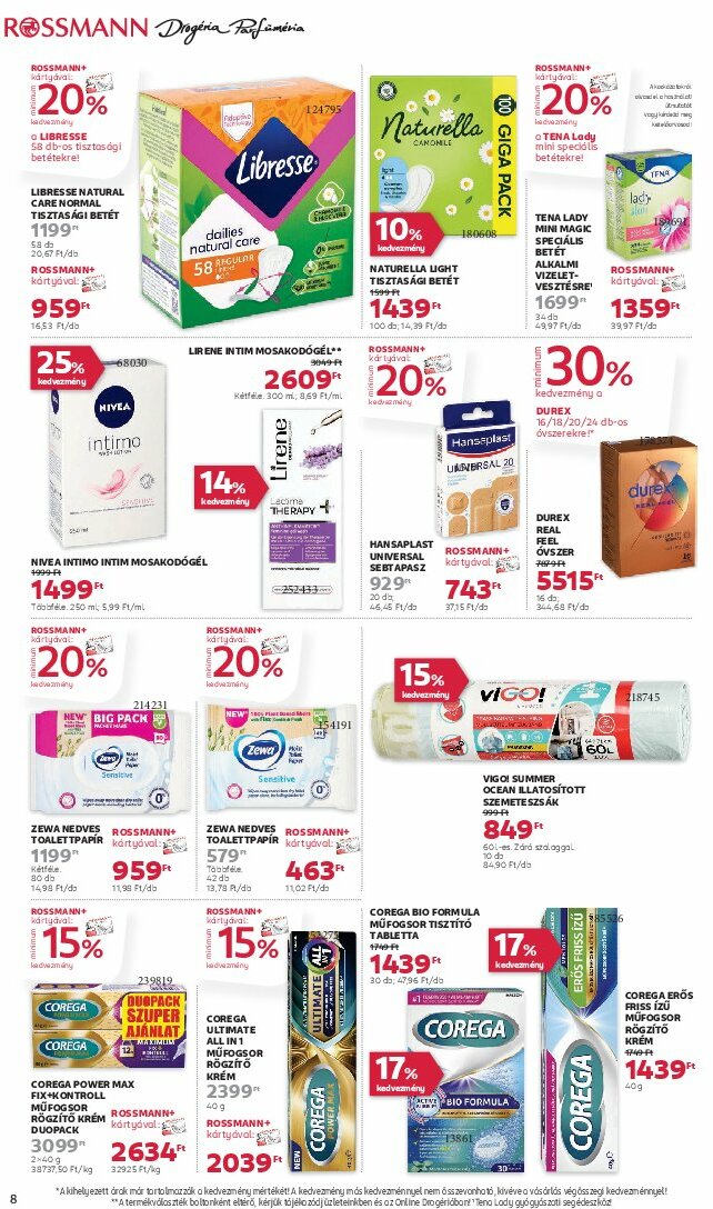 rossmann - Rossmann akciós újság, érvényes 08.11. - 08.22. - page: 8