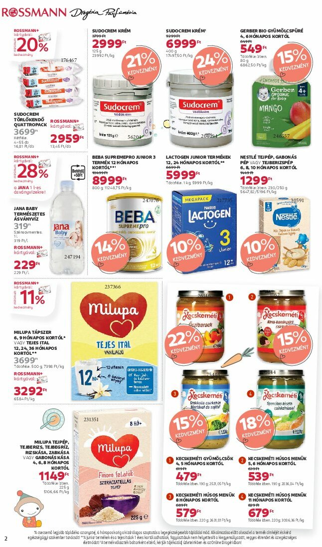 rossmann - Rossmann akciós újság, érvényes 08.11. - 08.22. - page: 2