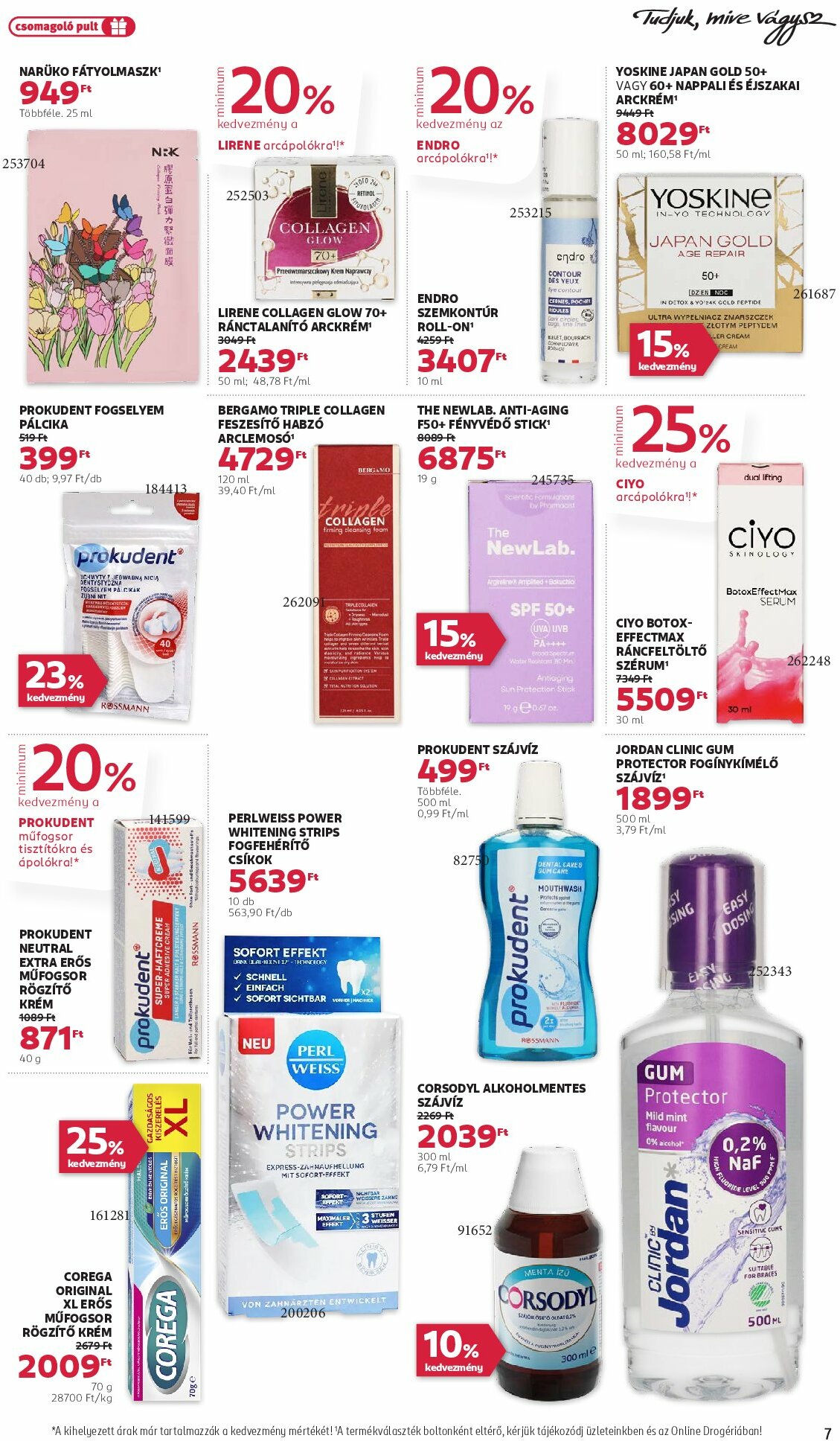 rossmann - Rossmann akciós újság, érvényes 08.25. - 09.05. - page: 7