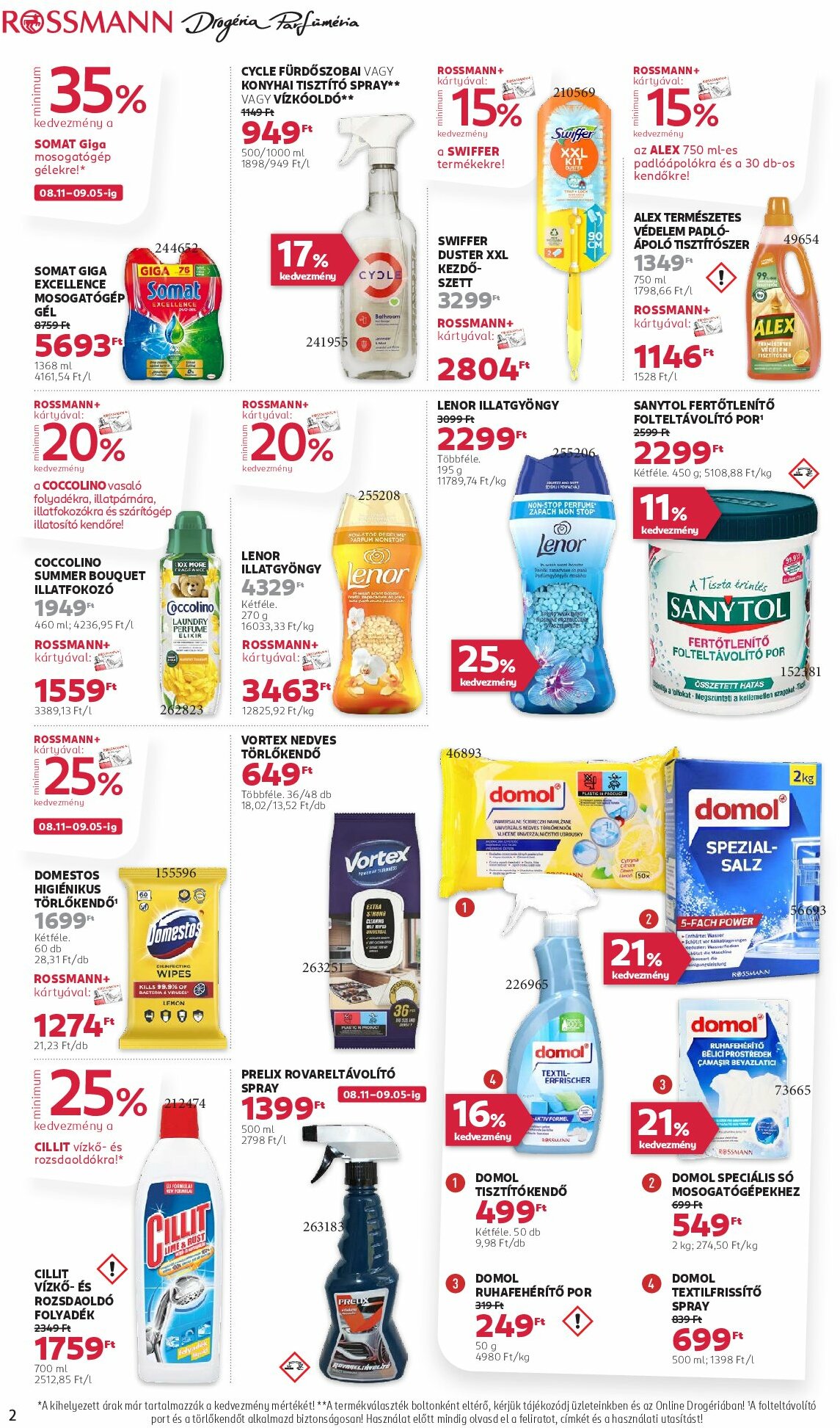 rossmann - Rossmann akciós újság, érvényes 08.25. - 09.05. - page: 2