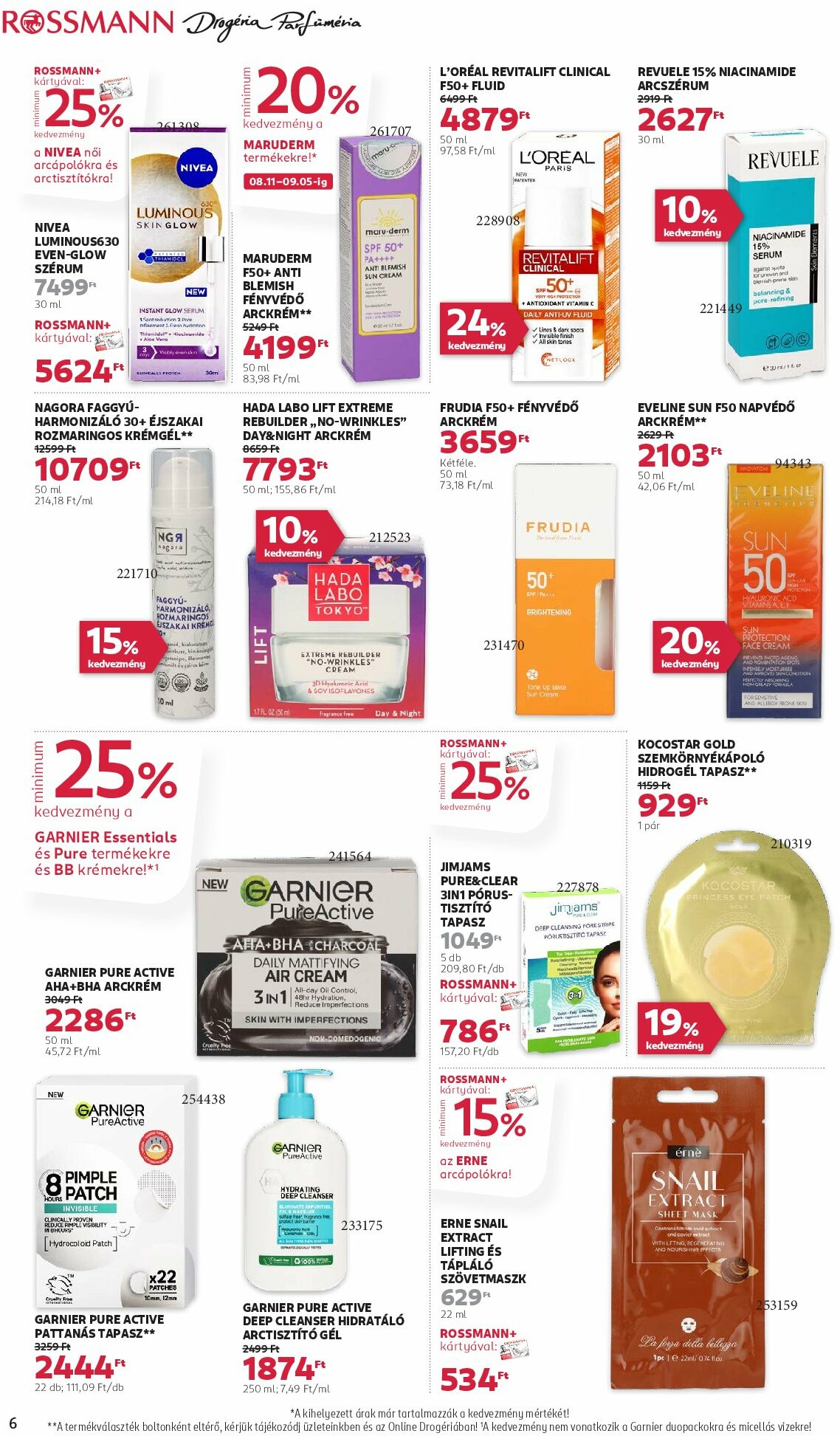 rossmann - Rossmann akciós újság, érvényes 08.25. - 09.05. - page: 6