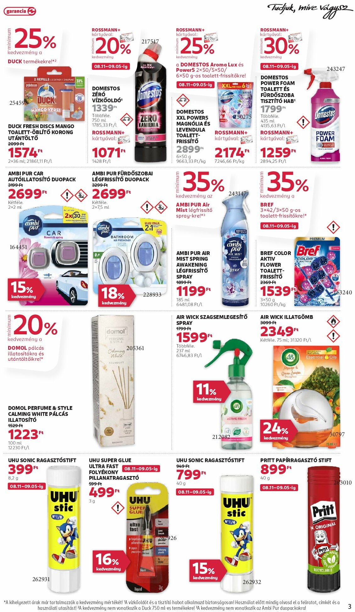 rossmann - Rossmann akciós újság, érvényes 08.25. - 09.05. - page: 3