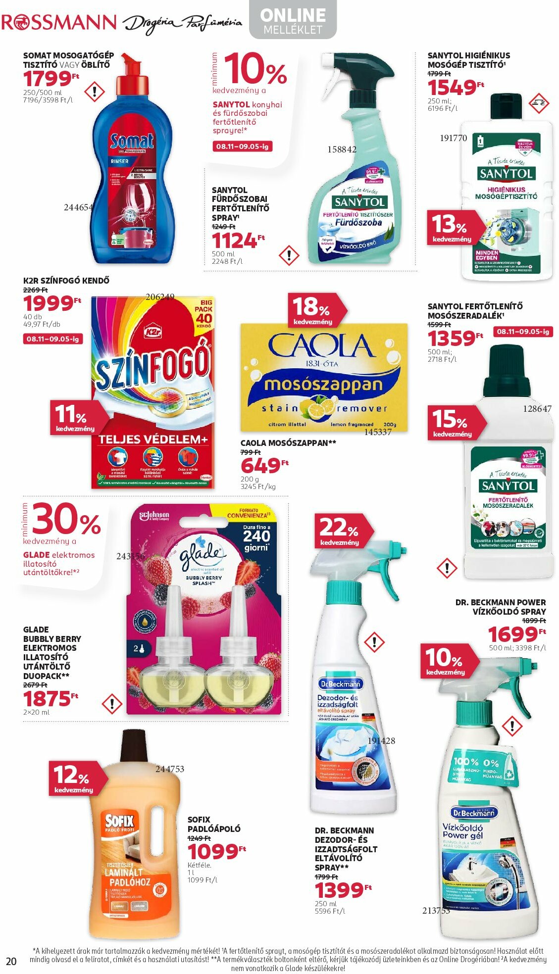 rossmann - Rossmann akciós újság, érvényes 08.25. - 09.05. - page: 22
