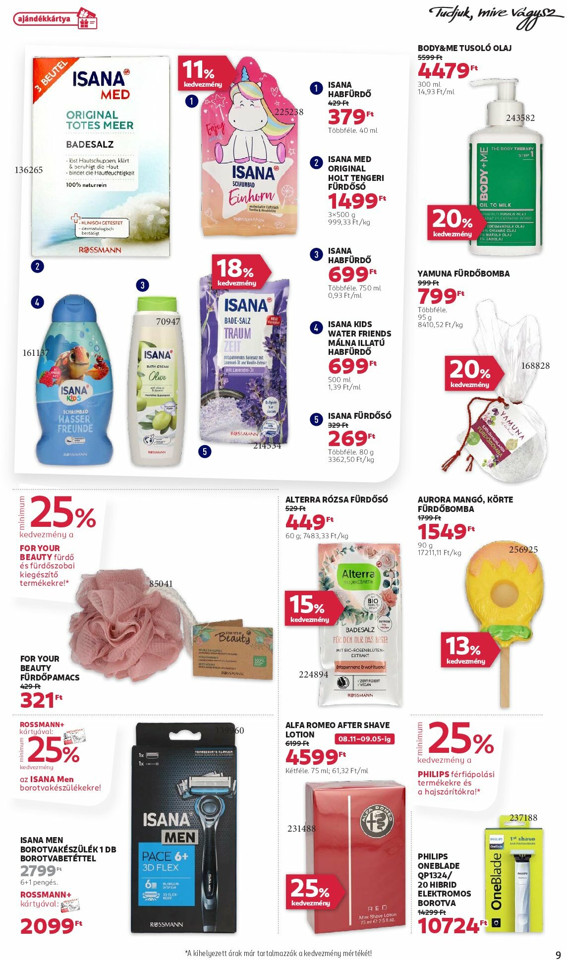 rossmann - Rossmann akciós újság, érvényes 08.25. - 09.05. - page: 9