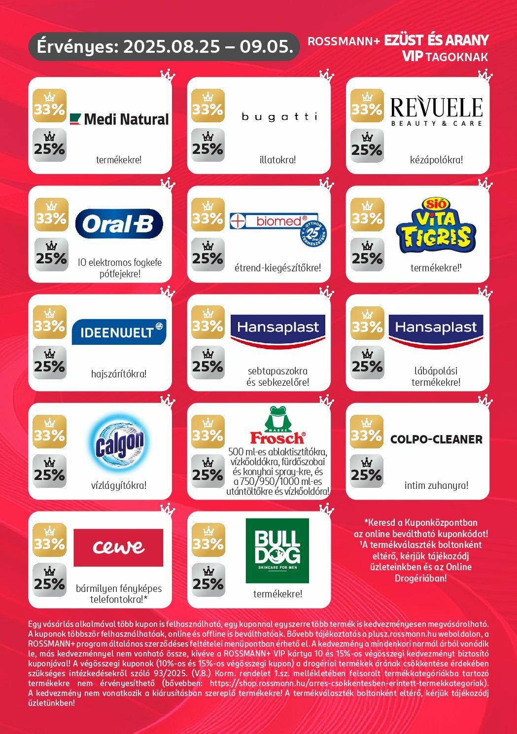 rossmann - Rossmann - Kuponjaid akciós újság, érvényes 08.25. - 09.05. - page: 3