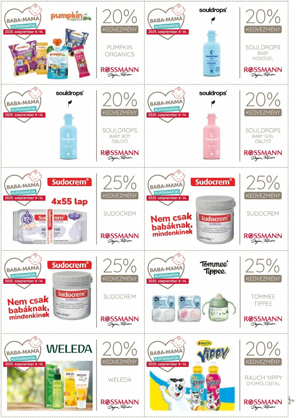 rossmann - Rossmann - Kuponmagazin akciós újság, érvényes 09.08. - 09.14. - page: 9
