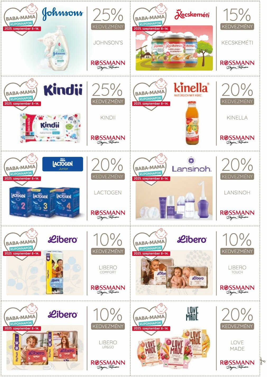 rossmann - Rossmann - Kuponmagazin akciós újság, érvényes 09.08. - 09.14. - page: 6