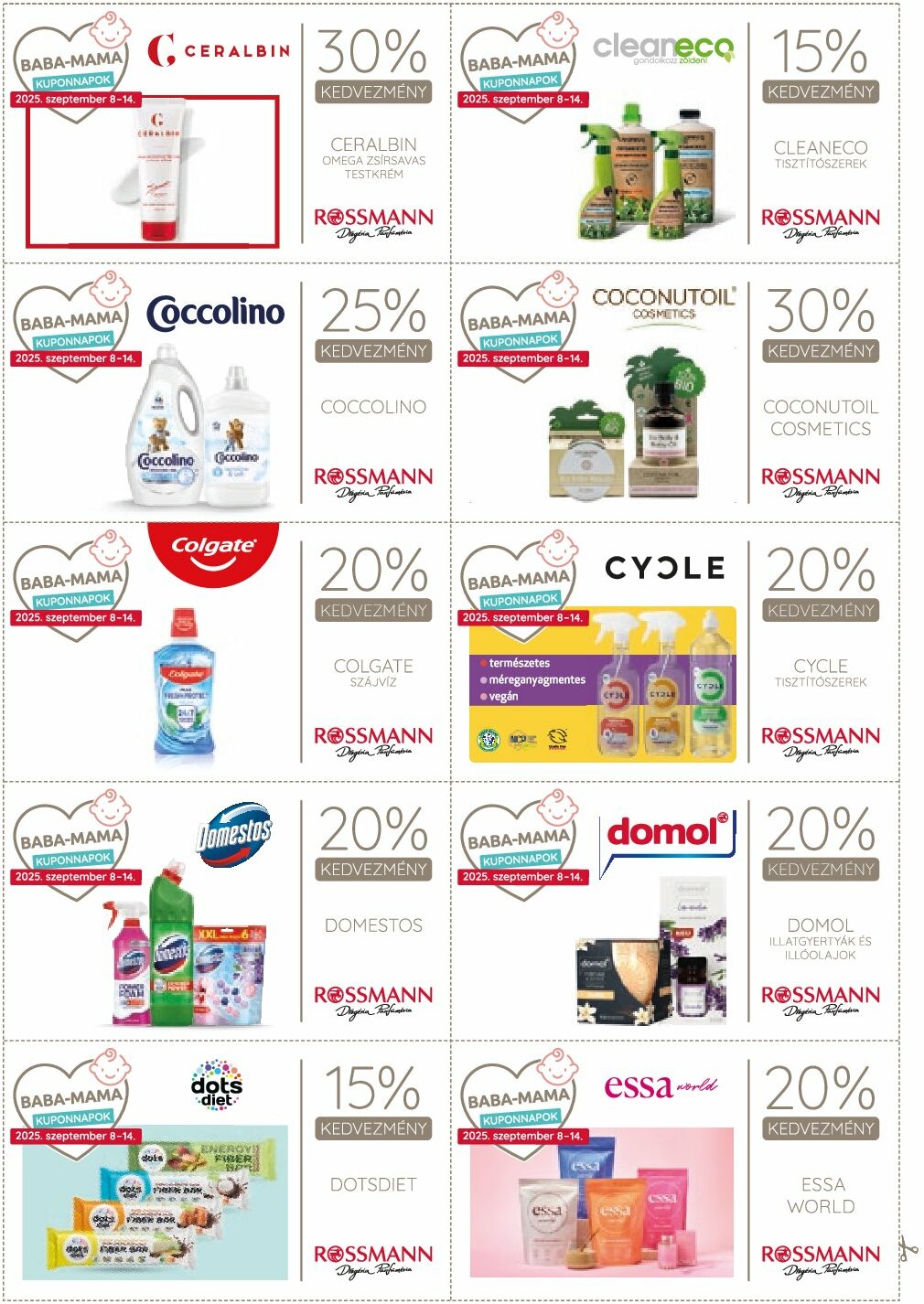 rossmann - Rossmann - Kuponmagazin akciós újság, érvényes 09.08. - 09.14. - page: 11