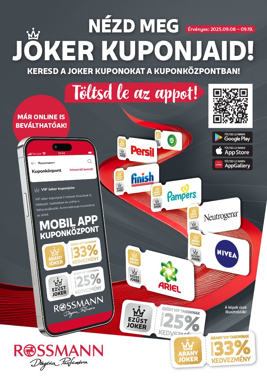 rossmann - Rossmann - Kuponjaid akciós újság, érvényes 09.08. - 09.19.