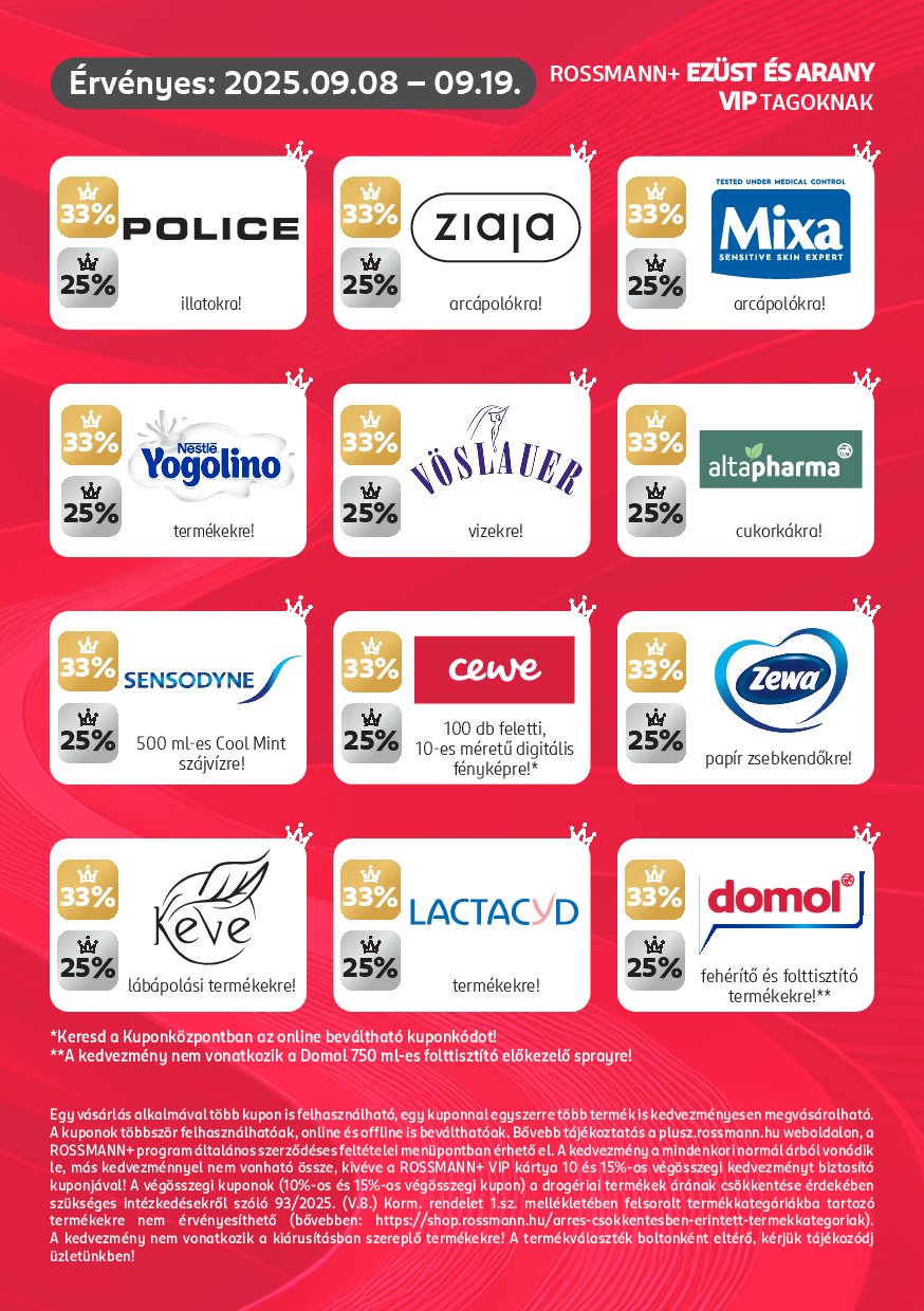 rossmann - Rossmann - Kuponjaid akciós újság, érvényes 09.08. - 09.19. - page: 3