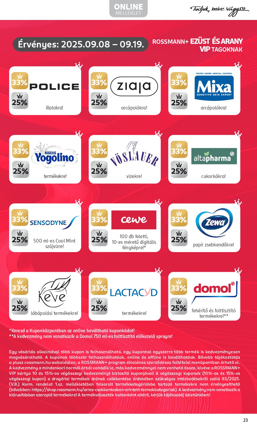 rossmann - Rossmann akciós újság, érvényes 09.08. - 09.19. - page: 25