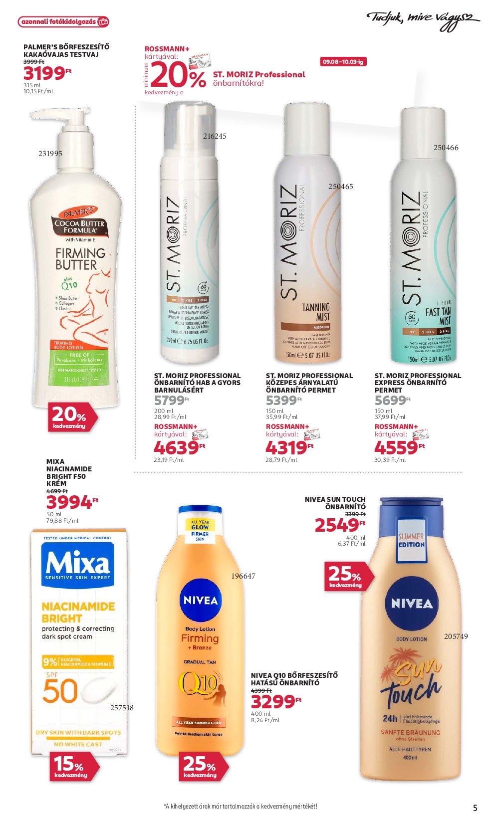 rossmann - Rossmann akciós újság, érvényes 09.08. - 09.19. - page: 5