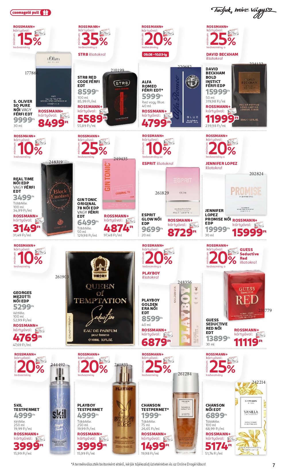 rossmann - Rossmann akciós újság, érvényes 09.08. - 09.19. - page: 7