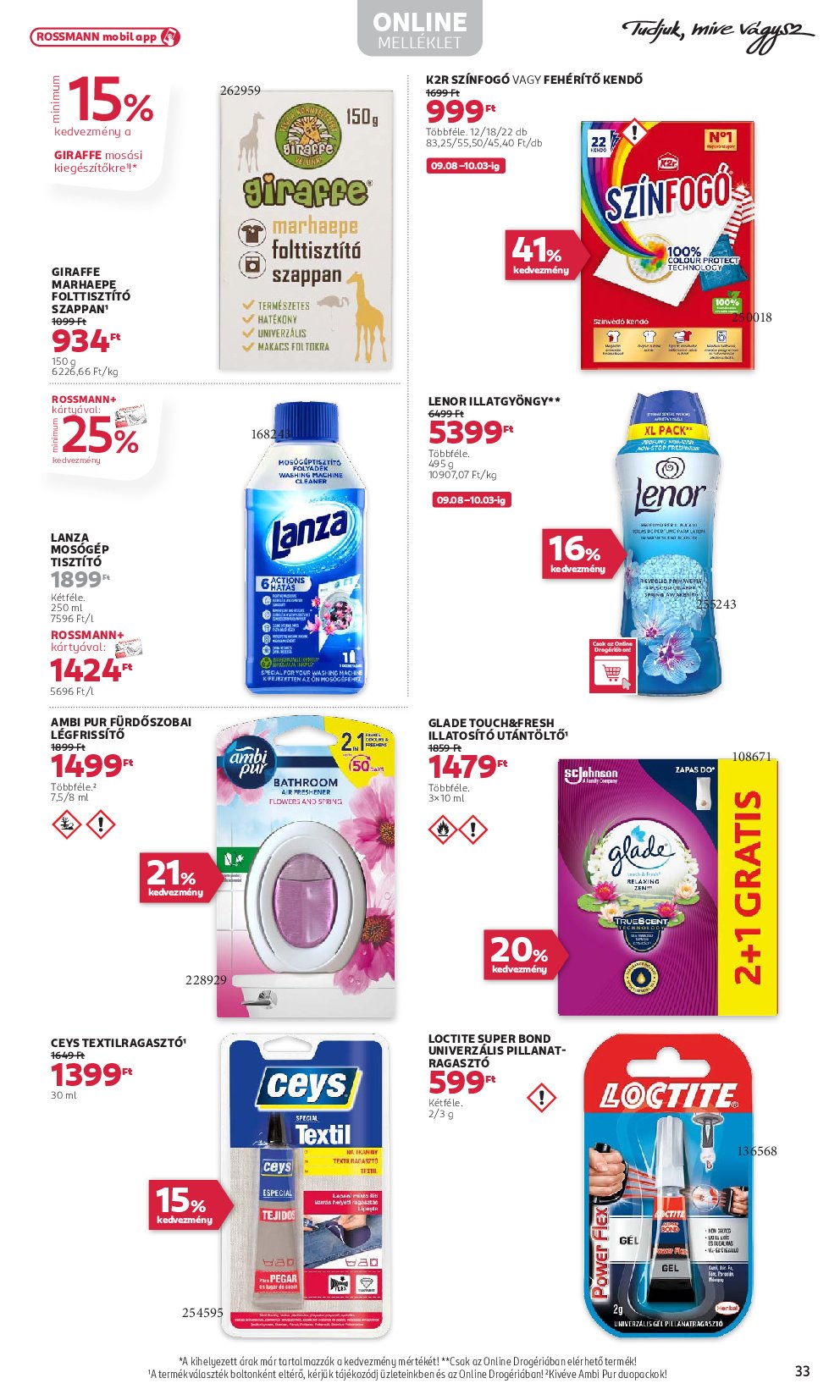 rossmann - Rossmann akciós újság, érvényes 09.08. - 09.19. - page: 37