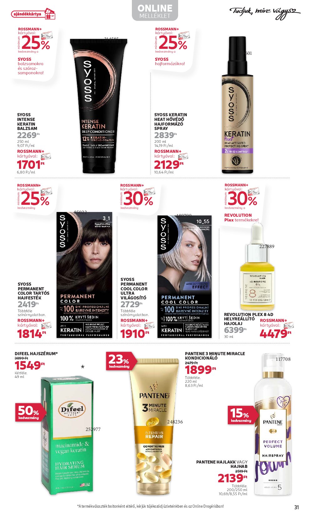 rossmann - Rossmann akciós újság, érvényes 09.08. - 09.19. - page: 33