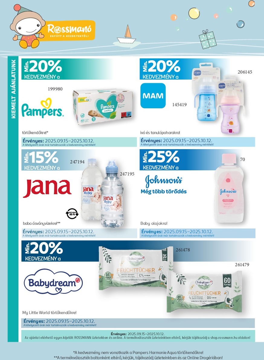 rossmann - Rossmann - Babaprogram akciós újság, érvényes 09.15. - 10.12. - page: 2