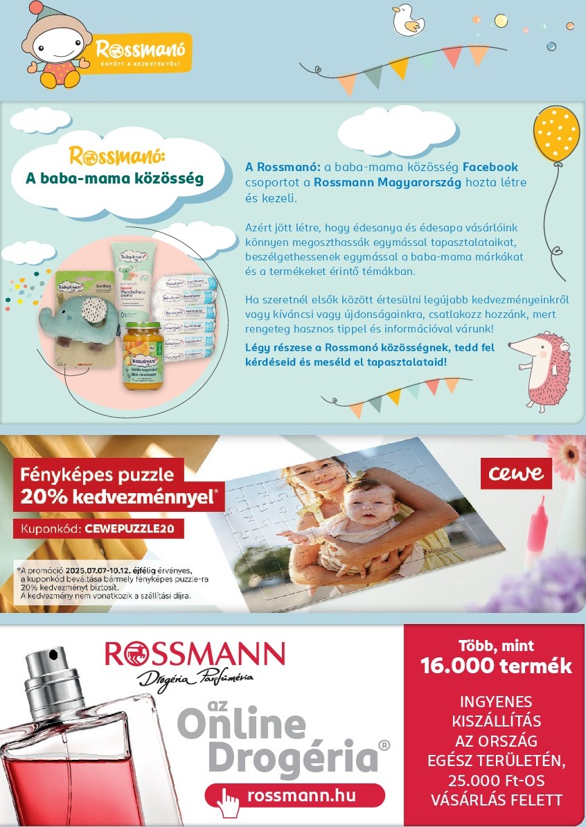 rossmann - Rossmann - Babaprogram akciós újság, érvényes 09.15. - 10.12. - page: 11