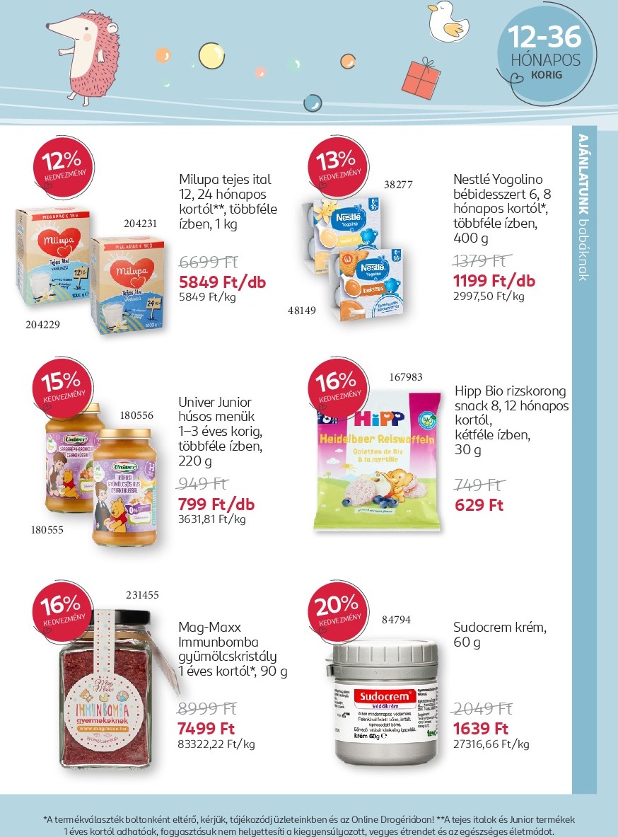 rossmann - Rossmann - Babaprogram akciós újság, érvényes 09.15. - 10.12. - page: 9