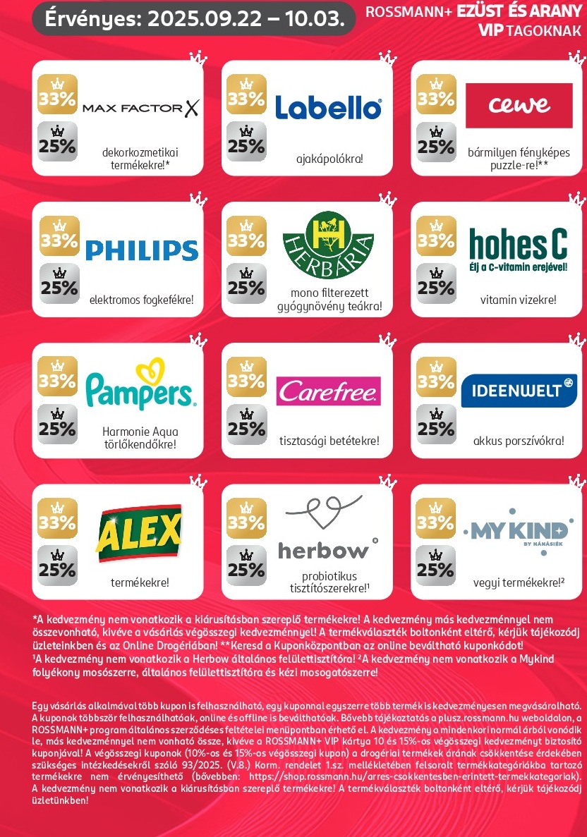 rossmann - Rossmann - Kuponjaid akciós újság, érvényes 09.22. - 10.03. - page: 3