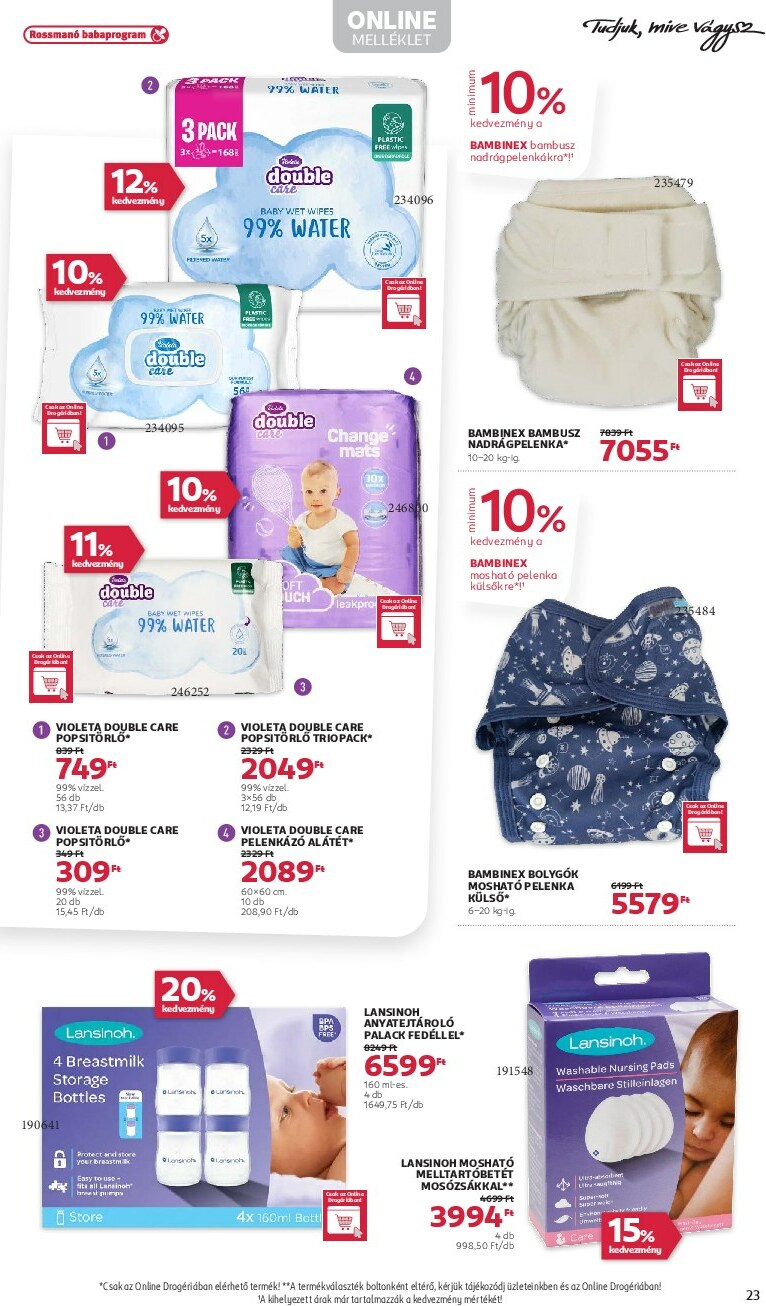 rossmann - Rossmann akciós újság, érvényes 09.22. - 10.03. - page: 25