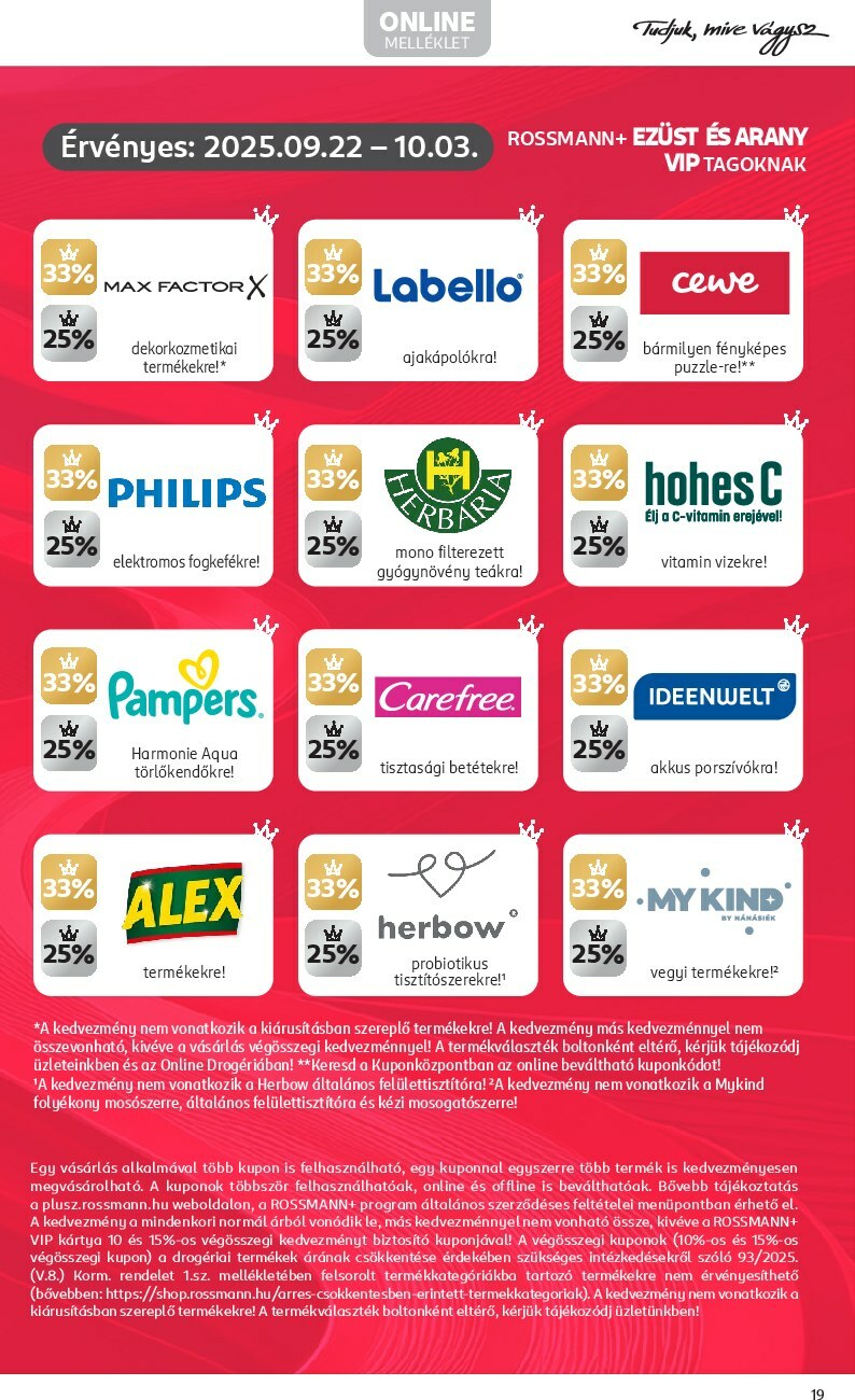 rossmann - Rossmann akciós újság, érvényes 09.22. - 10.03. - page: 21
