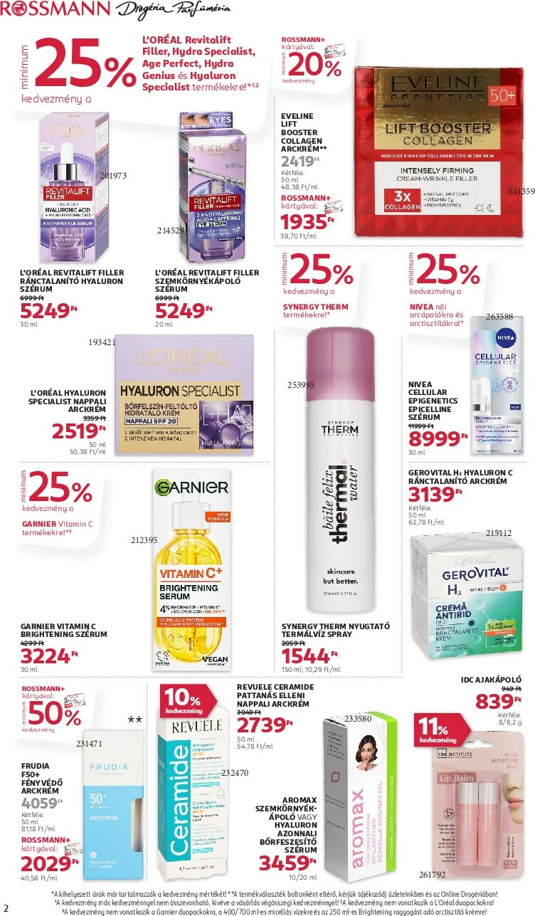 rossmann - Rossmann akciós újság, érvényes 09.22. - 10.03. - page: 2