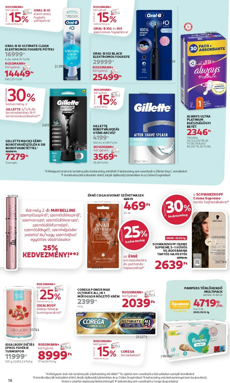 rossmann - Rossmann akciós újság, érvényes 09.22. - 10.03. - page: 18