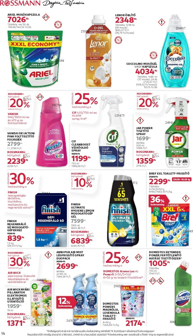 rossmann - Rossmann akciós újság, érvényes 09.22. - 10.03. - page: 16