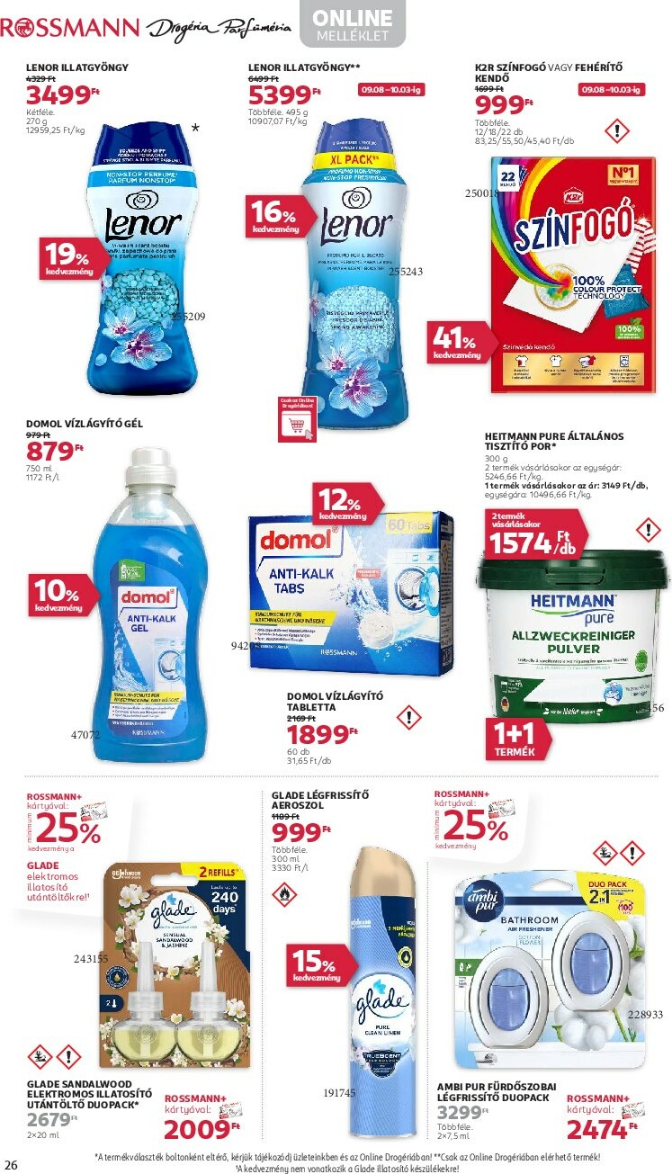 rossmann - Rossmann akciós újság, érvényes 09.22. - 10.03. - page: 28