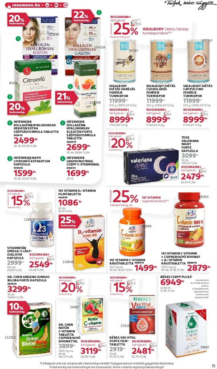 rossmann - Rossmann akciós újság, érvényes 09.22. - 10.03. - page: 17