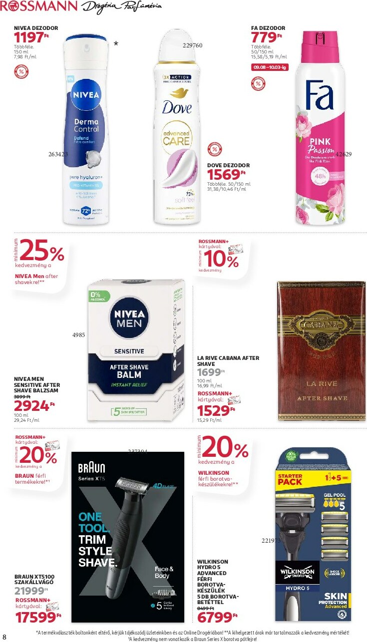 rossmann - Rossmann akciós újság, érvényes 09.22. - 10.03. - page: 8